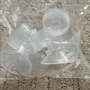 Clear Breast Pump Flanges sizes 24-28